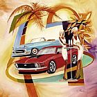 Alfred Gockel Classic Cool II painting